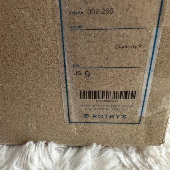 Rothy's Black The Point Size 9 NEW with BOX - Picture 10 of 10